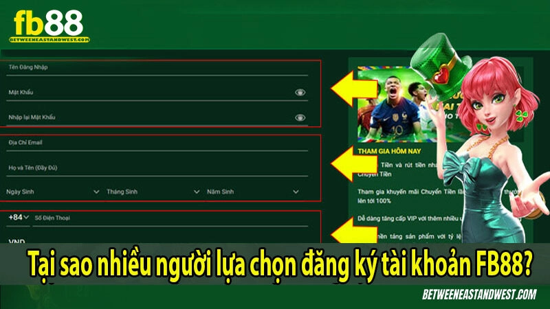 Tại sao nhiều người lựa chọn đăng ký tài khoản FB88? Tại sao nhiều người lựa chọn đăng ký tài khoản FB88?